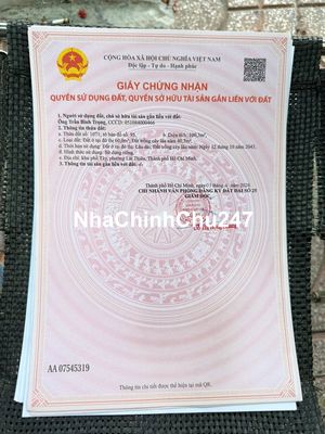 Chính chủ bán lô đất 101m2 có sẵn nhà sát sông SG, thông QL13 - TP HCM