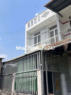 chính chủ Nhà ngay Ngã 3 Tân Kim QL50 4x12m 1 lầu 2pn 2wc có sân trước