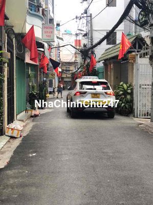 Hẽm Ôtô thông sát Mặt Tiền 20m gồm 2 Lầu Sân Thượng 4 phòng ngủ