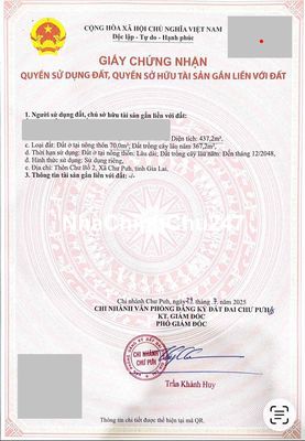 Đất Cách quốc lộ 14 400m 437 m vuông đã có dân cư hiện hữu.