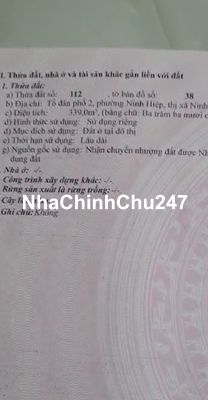 [Chín Chủ] đất 2 mặt tiền đường 2/4 Ninh Hiệp, Ninh Hòa