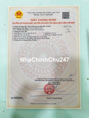 tôi chính chủ cần bán lô đất đường nhựa thông apd 25