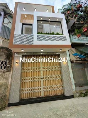 BÁN NHÀ MỚI 2 TẦNG TTTP GẦN CHÙ PHẬT TRẮNG HẺM CAO ĐÀI NHA TRANG GIÁ :