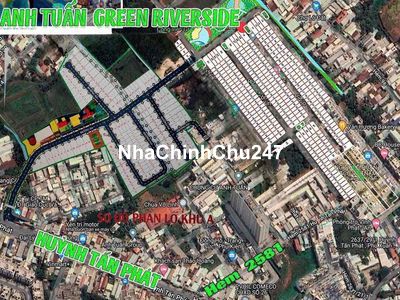 CHÌNH CHỦ BÁN LÔ ĐẤT KDC ANH TUẤN NHÀ BÈ 5X16M GIÁ 4 TỶ 950 TRIỆU