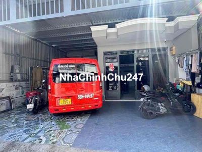 Nhà Ngang Đẹp 8M – Oto Ngủ Trong Nhà – Chủ Ở Lâu Đời Chưa Qua Mua Bán