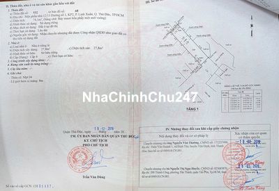 Cần bán đất chỉnh chủ 74met đường số 1, Linh Xuân giá 4.65 tỷ