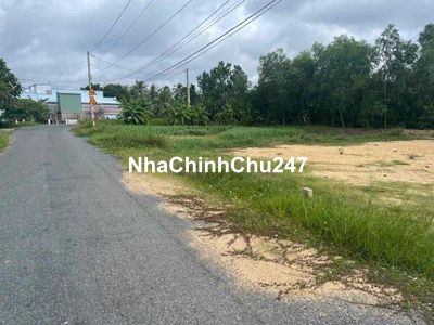 Bán Đất Mặt Tiền Nguyễn Thị Chữ Tp Tân An Cách Vành Đai 100m