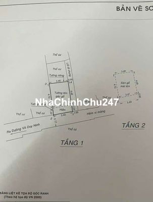 chính chů bán nhà võ duy ninh binh thanh