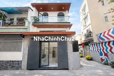 Chủ bán nhà 3 tầng , 2 mặt hẻm ô vô tới nhà, Phan Văn Trị, BT, 6,9 Tỷ