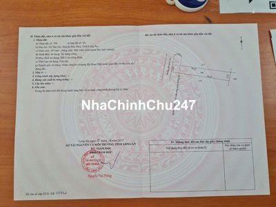 CHÍNH CHỦ BÁN ĐẤT TÂN MỸ, ĐỨC HÒA