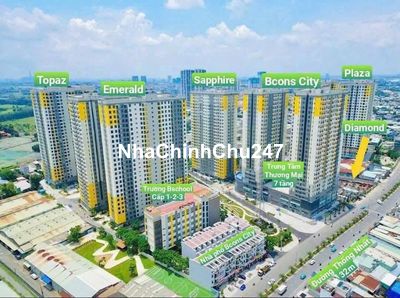 Chính chủ bán Chung cư Bcon Plaza 2pn 2wc, view nội khu