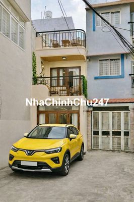 3 tầng Hẻm xe tải full nội thất,chu Văn An,P12,Dt~45m²(3x14.5m)CN:43m²
