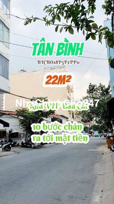 CHỦ NHIỆT GIẢM CHÀO 490TR CÒN 2.3 TỶ NHÀ 22M² KHU VIP BÀU CÁT