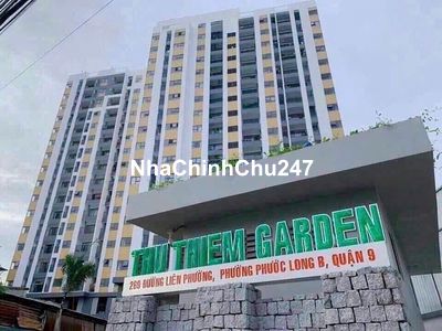 chính chủ bán căn hộ thủ thiêm garden quận 9 gồm 2pn,2wc có sổ hồng