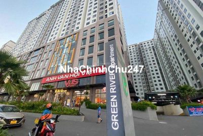 Chính chủ bán CH Green River DT80m2 3PN 2WC view sông giá 3tỷ3 nhà mới