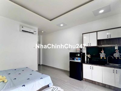 Căn hộ BAN CÔNG lớn full nội thất Rộng 40m2 ngay Chu Văn An, BT