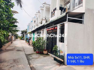 Nhà chính chủ 5x11m. SHR. Giá 1ty150 TL. Hoa hồng 2%