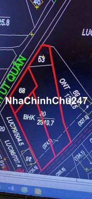 Chính Chủ Bán Đất MT Lộ Dừa ĐT825 Châu Thành Long An 39x72 5,3 Tỷ TL Ạ