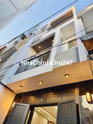 Nhà mới Tân Bình 4 tầng - Full nội thất - 56m2 - HXH 4m - Gần Ga T3