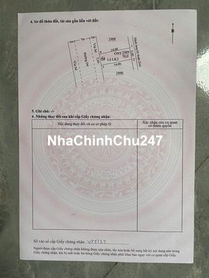 Chủ ngộp sâu cần ra gấp lô đất trong khu nhà ở DT 70m2 750tr