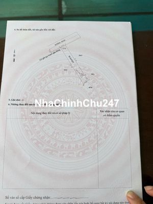 CHÍNH CHỦ CẦN BÁN 2 LÔ ĐẤT GẦN S.THỊ GO. DT 124,8M VÀ 175,2M.