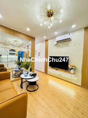 Chủ gửi bán TT Quỳnh Mai, ô tô tránh, 2 thoáng, 2PN full nội thất,60m2