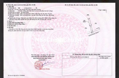  chính chủ cần bán lô đất trung tâm Tân Long mặt tiền nhựa