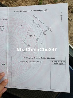 Chính chủ cần bán đất mặt tiền đường nhựa 30m tại Tân Châu, Tây Ninh. 