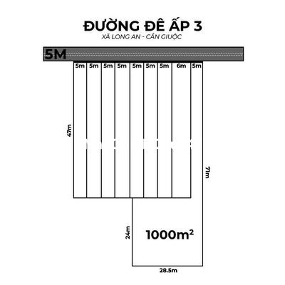 Chính chủ bán đất phù hợp phân lô DT 2900m2, Qh ONT. Đường oto 5m