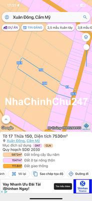 Chủ cần tiền cắt lỗ 50% 7,5 sào-300 TC