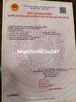 Chính chủ cần bán lô đất siêu đẹp