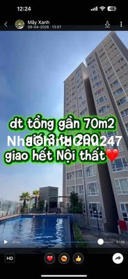 chính chủ bán căn hộ An Phú quận 6giá 3ty380 loại 2pn nhà đẹp sạch