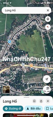 2 công đất Thị Trấn Long Hồ chính chủ