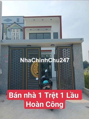 nhà Chính chủ , 1 Trệt  1 Lầu.  hoàn công 5X22 Thổ Cư hết.  