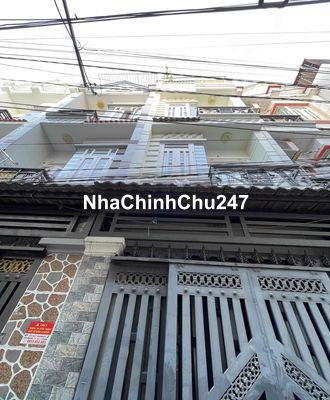 CHÍNH CHỦ NGUYÊN CĂN 4 TẦNG - 4PN 3WC SÂN THƯỢNG - HẺM 3.5M - GẦN CHỢ