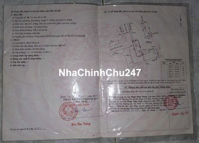 3x8 một trệt một lầu sổ hồng chính chủ quận 7