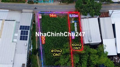 🏡 CHÍNH CHỦ CẦN BÁN ĐẤT THỔ CƯ MẶT TIỀN ĐƯỜNG NHỰA