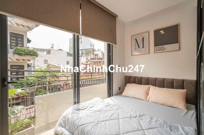 👘 1PN Ban Công, Bếp lớn chữ L, Tủ Đồ Lớn ở ngay khu ẩm thực Phan Xích