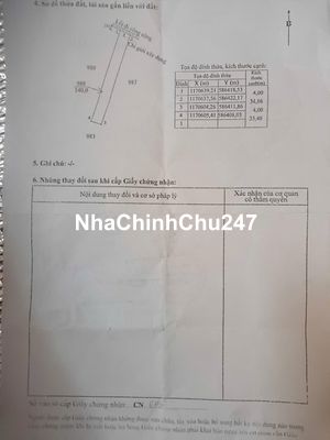 Chủ cần bán gấp nền đất 4x 35 giá chỉ 870 triệu , full thổ cư