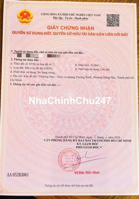 CHIANH CHỦ BÁN GẤT ĐẤT GS1 KHU GREEEN SPARE BIG C DI AN