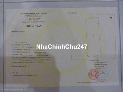 [Chính chủ] Bán lô đất 2 Mt xã Phú Thạnh cách vd3 400m, ngay ga Metro