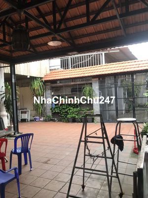 BÁN NHÀ SÂN TO 250M2 KIỂU BIỆT THỰ MINI Đ CHU VĂN AN P AN PHÚ MỚI ĐẸP
