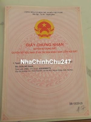 Chính chủ bán lô đất ở Sơn Tây có thương lượng