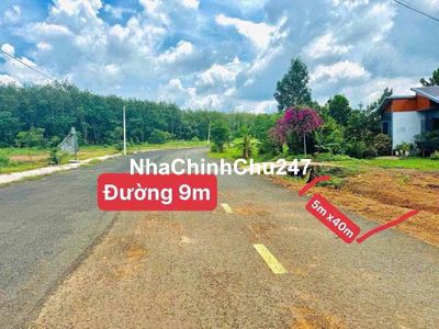 Đất thổ cư Chính chủ - 200m2 (100m TC) - Nhựa 9M - SHR - 350Triệu