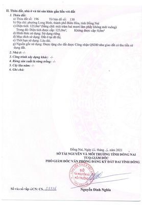 Bán đất chính chủ 