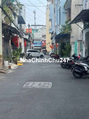 CHỦ CẦN BÁN GẤP, NHÀ XÂY MỚI HIỆN ĐẠI ,HẺM 8M, 4PN , SÁT EAON,  T.PHÚ