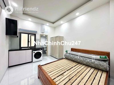 🏡 STUDIO 20M2 CỬA SỔ FULL NỘI THẤT MÁY GIẶT RIÊNG NGAY CẦU CHỮ Y