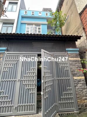 Nhà 2 tầng TCH8, 4.5m ngay Hiệp Thành City Q12, 3PN, chủ xây chắc chắn