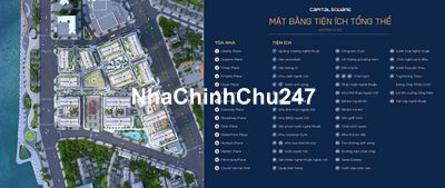 CĂN HỘ CAPITAL SQUARE 1-2-3 PHÒNG NGỦ GIÁ TỐT TỪ CHỦ ĐẦU TƯ BRG