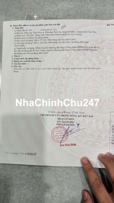 nền chính chủ full thổ cư